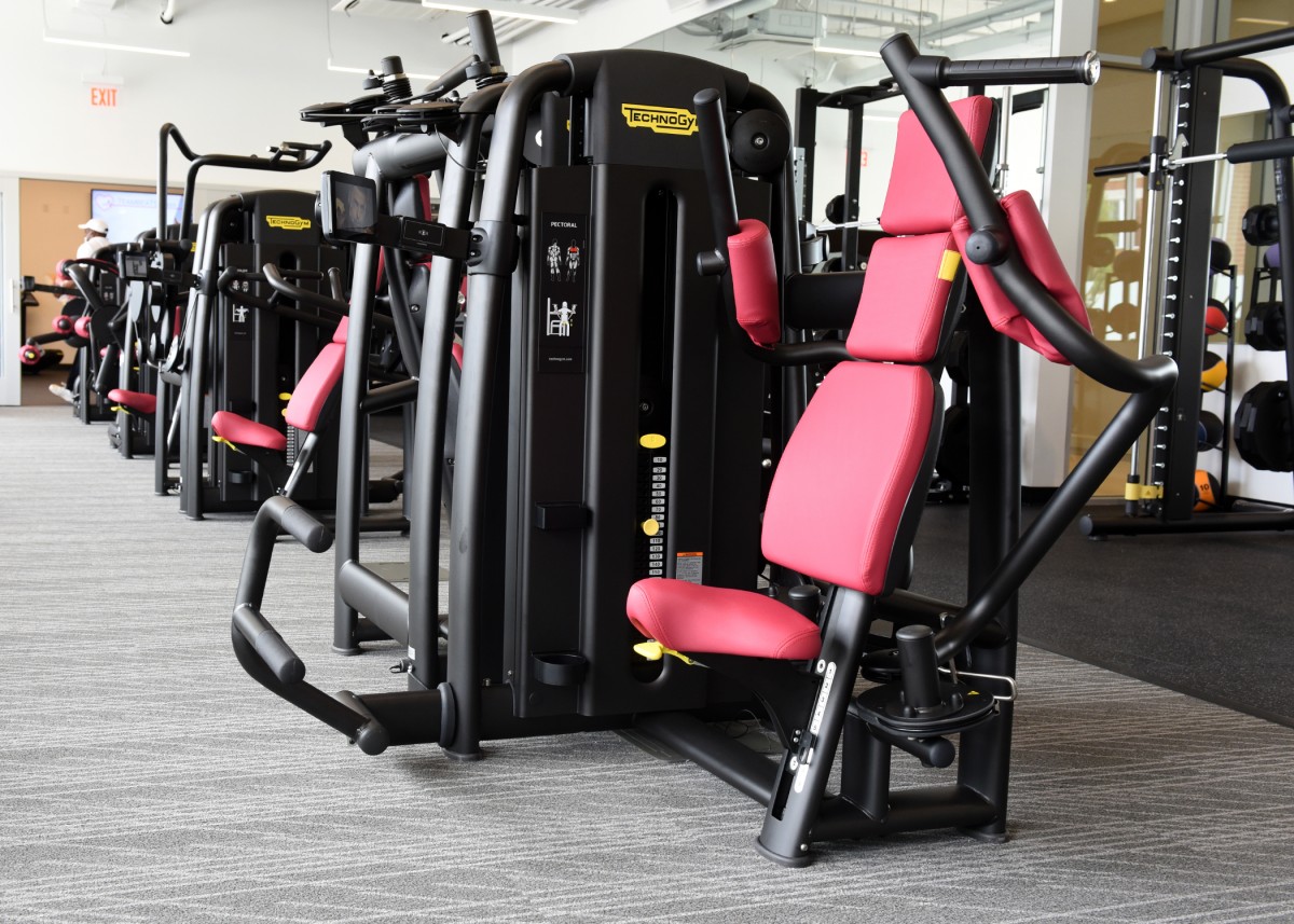 New Technogym fitness equipment